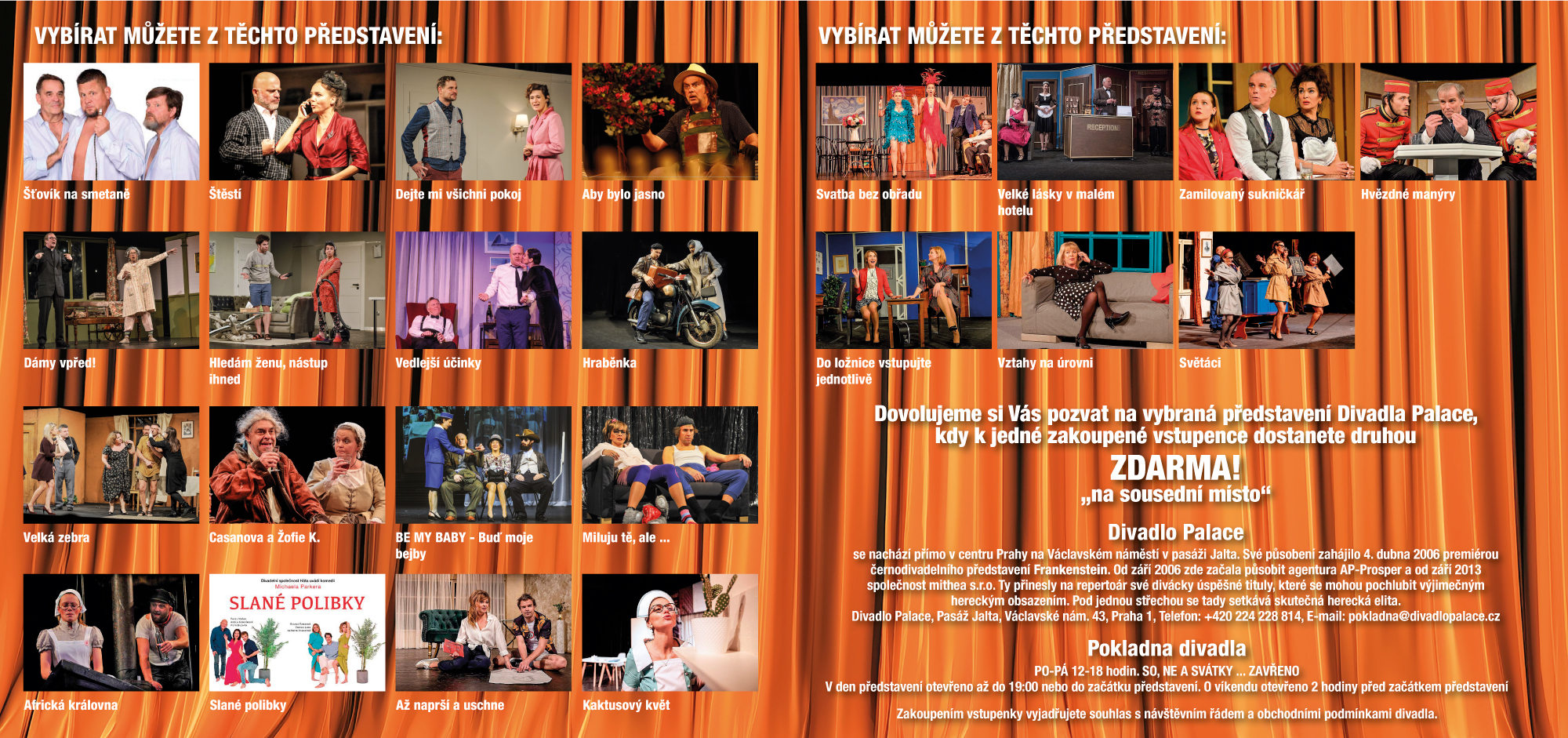 kupon Divadlo Palace